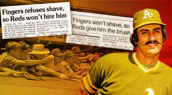 Historia: Rollie Fingers se negó a cortarse el bigote y no jugó más béisbol